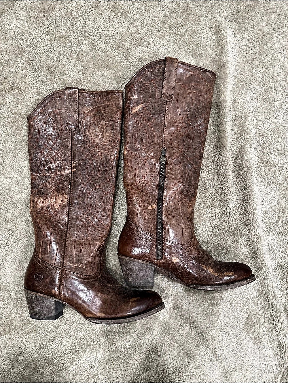Ariat Singsong Western Fashion Boots Brown Leather